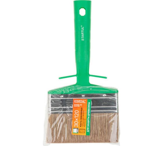 Кисть-макловица 30х120мм смеш. щетина (стены,фасады) STARTUL MASTER / ST0106-120