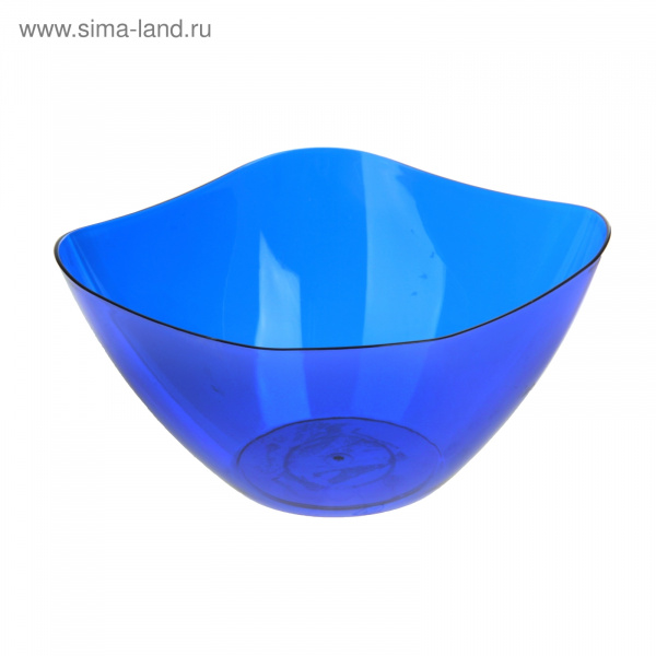 Салатник 2л "Ice" синий 869019