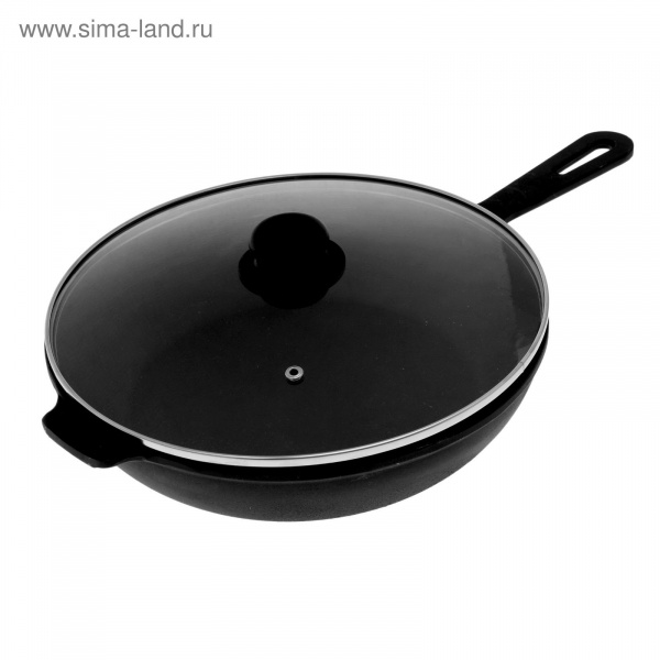 Сотейник d=28см стекл. крышка Т204  2055942