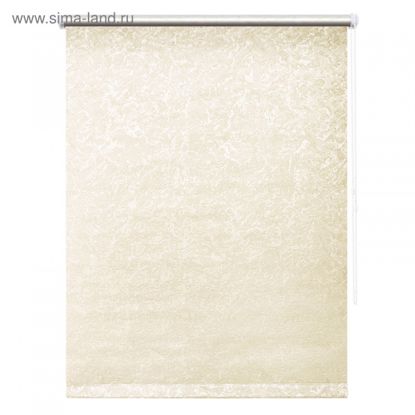 Рулонная штора Фрост светло-бежевый 100х175 /7651