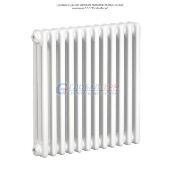 Радиатор стальной трубчатый белый ZENITH (Италия) бок. подключ. 500/100 12 секций
