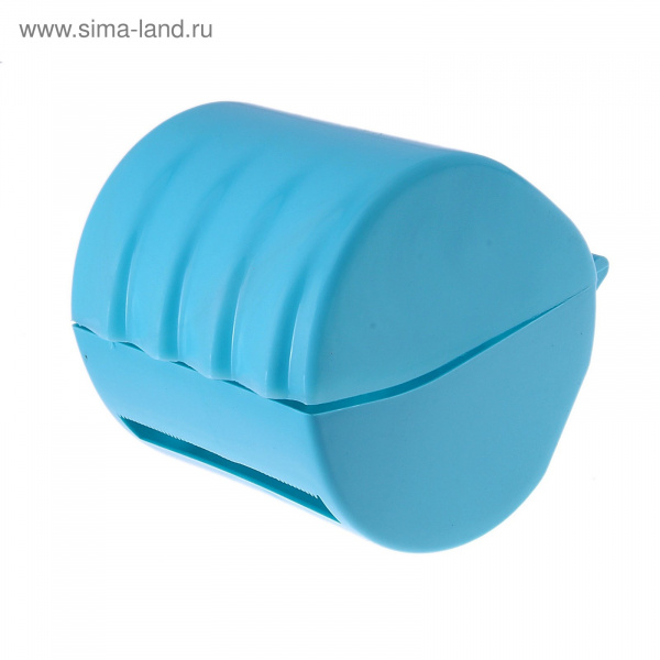 Держатель для туалетной бумаги "Бочонок-волна", бирюза 710210