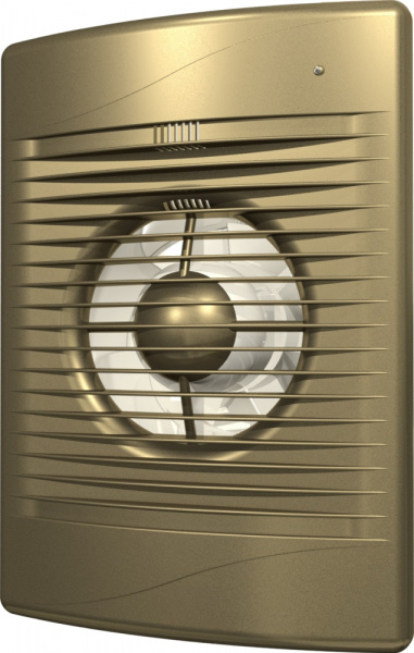 Вентилятор осевой вытяжной D 100 STANDARD 4C champagne