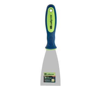 Шпательная лопатка из нержавеющей стали, 60 мм, 2-комп. ручка// Сибртех/85523