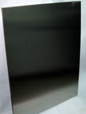 Экран защитный "ЛЮКС" 980х980мм нерж. зерк. 