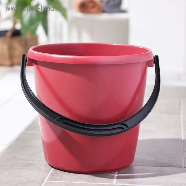 Ведро, 12 л, цвет МИКС/2175757