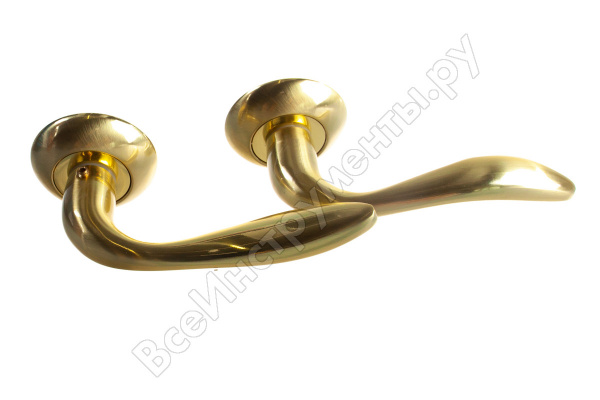 Ручка дверная AL 504-08 SB мат.латунь/PUERTO/047г