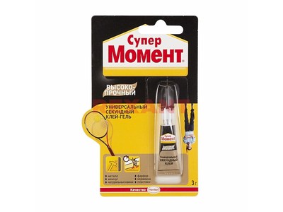 Клей Момент Супер Высокопрочный 3г. 1765968