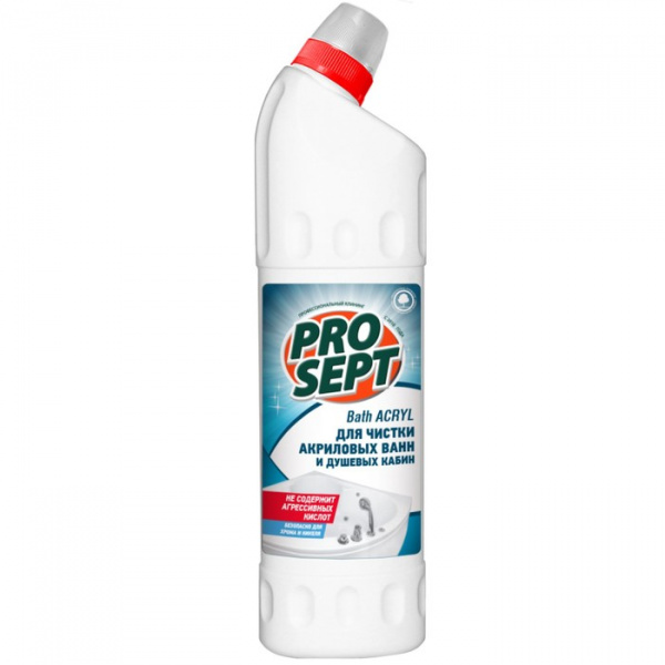 Средство для чистки акриловых поверхностей и душевых кабин Bath Acryl, 0,75 л/4210178