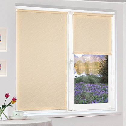 Рулонная штора Сантайм Кофе СРШ-03-839 100х170 (РБ)