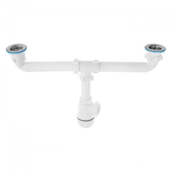 Сифон для мойки "АНИ Пласт", 1 1/2" х 40 мм, двойной /5404229