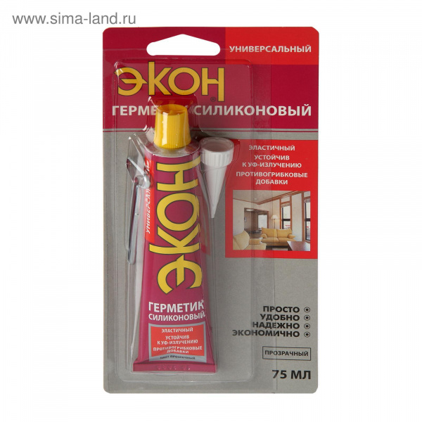 Герметик каучуковый FOME FLEX "KAUCHUK" (прозр.) 300мл (01-4-2-010)