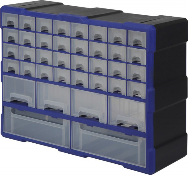 Органайзер пластиковый 38 выдвижных ящичков WORKPRO