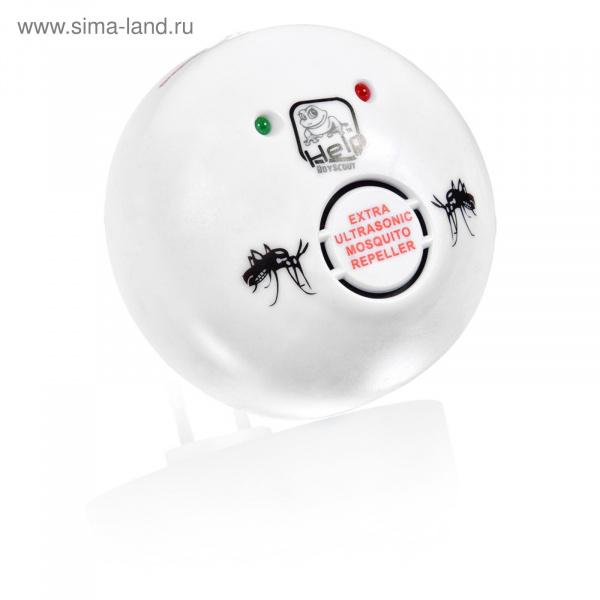 Отпугиватель комаров и слепней ультразвуковой 220В, 10*10*4,5см  14800