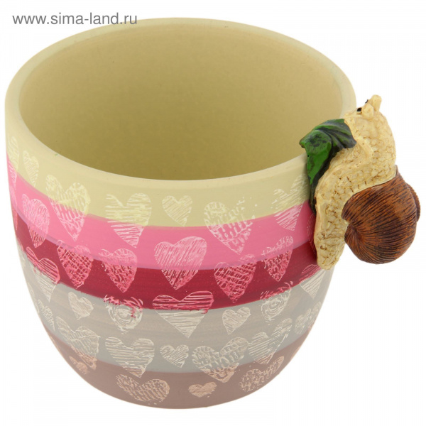 Фигурка для цветочного горшка "Улитка"  1262273