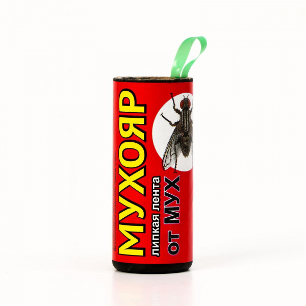 Липкая лента от мух "Мухояр", 1 шт /2320300