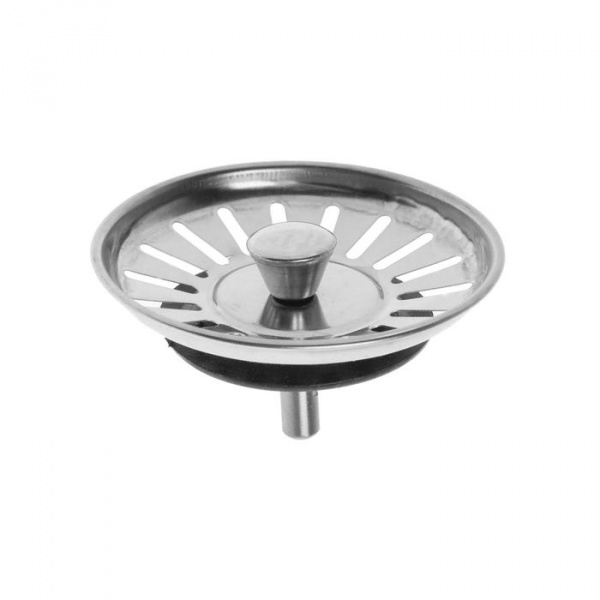 Сеточка сменная Accoona A469-5, с металлическим штырем к сифону, 110 мм/6830536