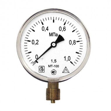 Манометр технический МТ-100 (0,6МПа) 419794