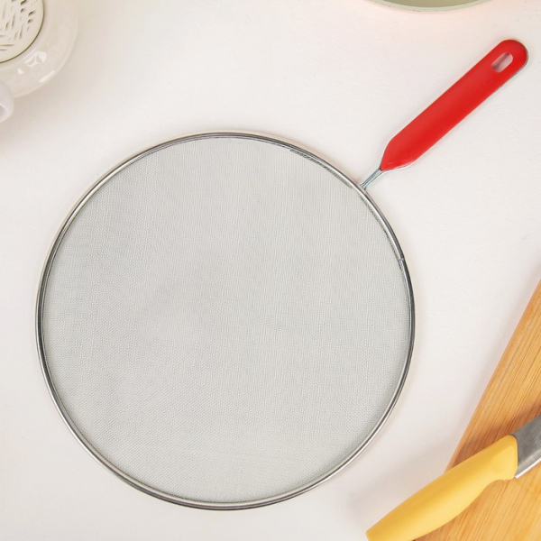 Экран от тбрызг с ручкой, d=24,5 см 118039