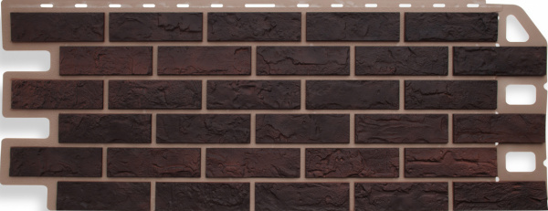 Фасадная панель "Кирпич жженый"1130х463