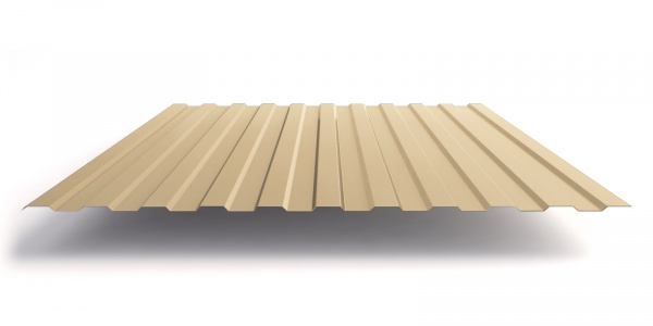 Профнастил С-8 0,45х1150х2000 (RAL 1014) слоновая кость