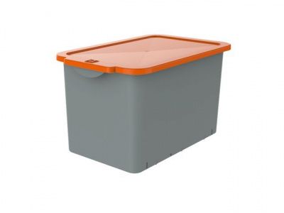Емкость с крышкой WOW Color, мандарин, BEROSSI ИК24340000