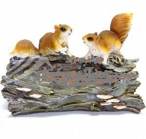 Кормушка Белки на коряге 30см