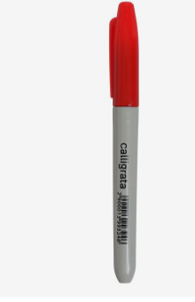 Маркер перманентный, 3.0 мм, красный, CALLIGRATA  /1280354