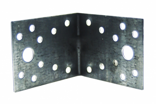 Крепежный угол оцинкованный 90x90x65x2.0 KU-90x65  9237