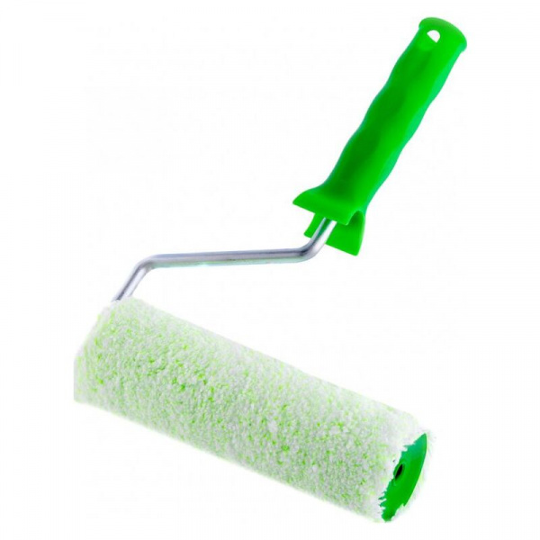 Валик "Работы с древесиной", 180 мм, ворс 12 мм, D 48 мм, D ручки 8 мм, микроволокно