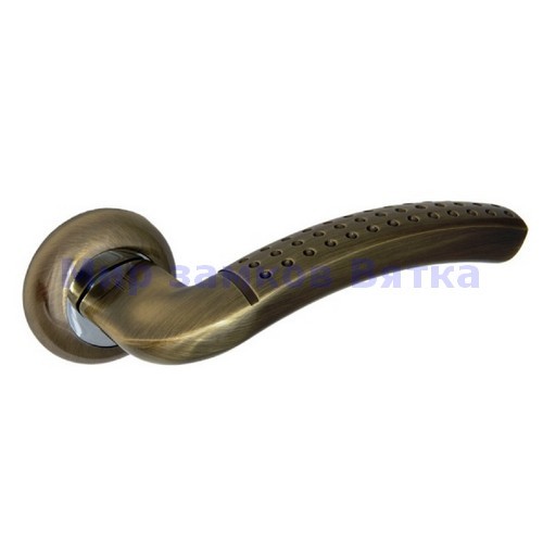 Ручка раздельная A-59 BBP (бронза) квадрат 130мм, ручка разд. Palidore/236330