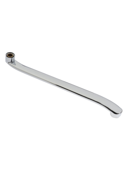 Излив для смесителя ZEIN, 3/4", изогнутый, нерж. сталь, 40 см/5149021 
