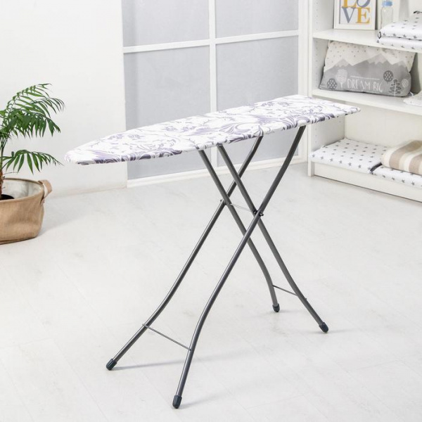 Доска гладильная Nika «Белль», 106×29 см, два положения высоты 70, 80 см, МИКС /798851