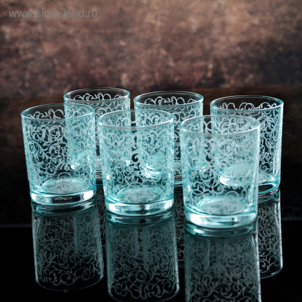 Набор стаканов «Лиана. Морская волна», 250 мл, 6 шт 3562662