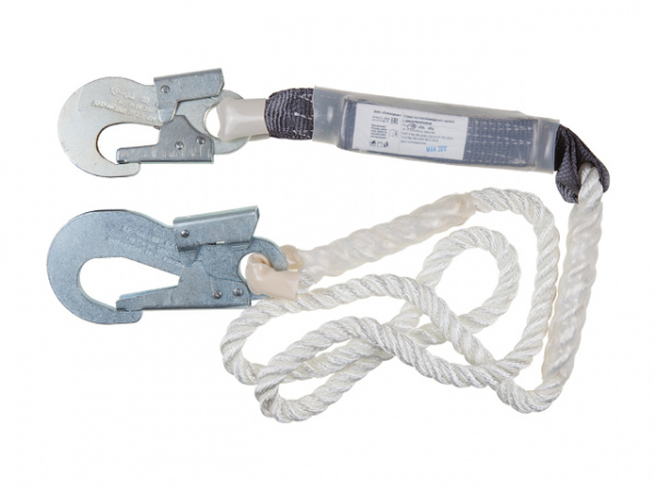 Строп аВ (полиамид канат 13-24 пряди, с амортизатаром) L=2м, КР-03, КР-04 (ПОТЕНЦИАЛ)