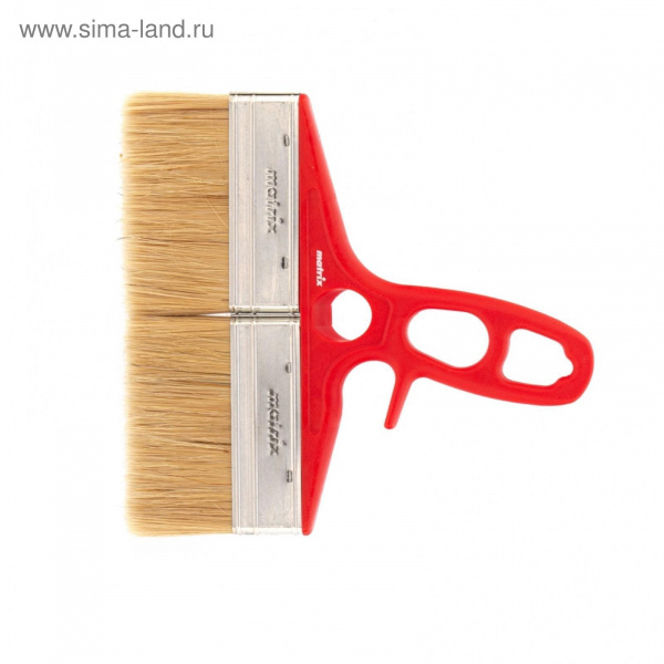 Кисть флейцевая для лаков, 200 x 12, натуральная щетина, пластиковая ручка Color line Matrix/83369