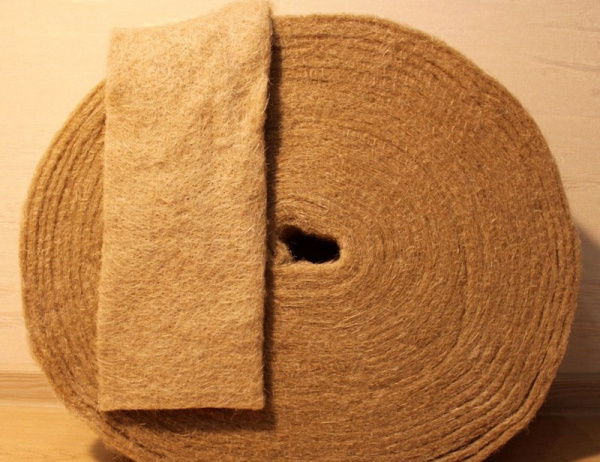 Утеплитель межвенцевой из джута 10-12мм х200мм