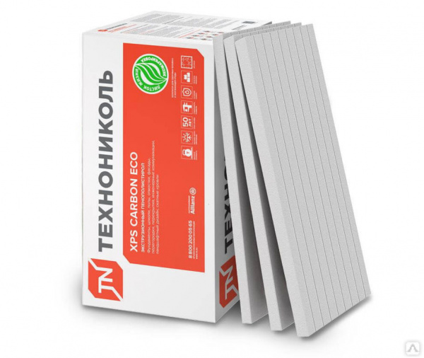 Плита теплоизоляционная ТехноНИКОЛЬ LOGICPIR ф/ф 1190х590х30мм *8