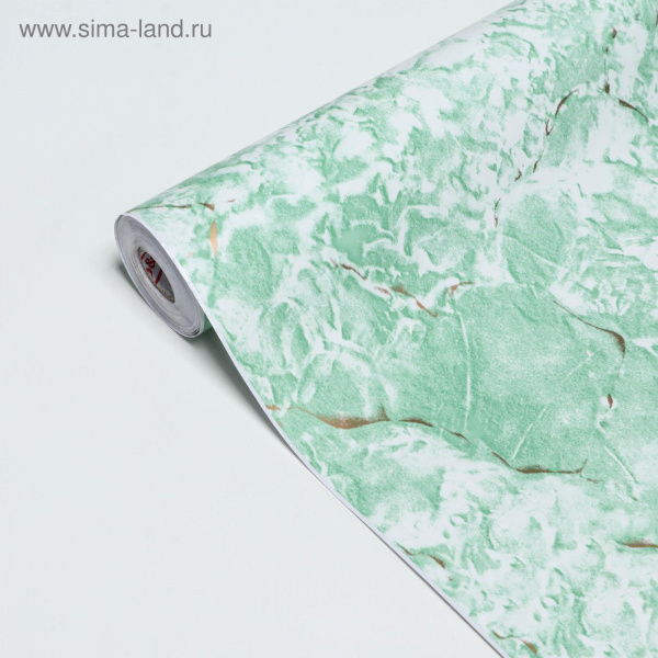 Пленка самоклеющаяся Мрамор зеленый 0,45x15м   200-2453  2018019