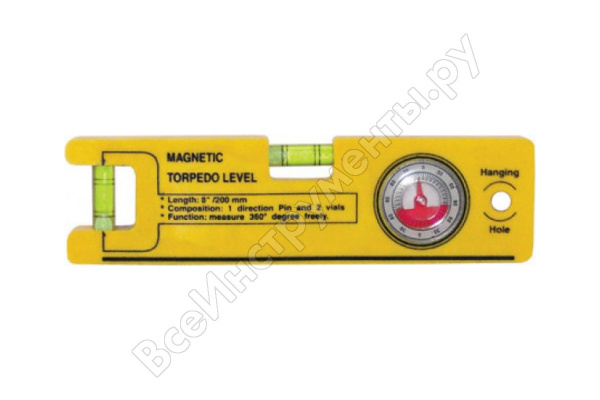 Уровень "Стандарт", 3 глазка, красный корпус, фрезерованная рабочая грань, шкала  500 мм/18055