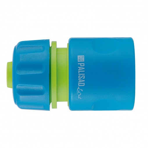 Соединитель пластмассовый, быстросъемный для шланга 1/2, однокомпонентный Palisad Luxe/66256