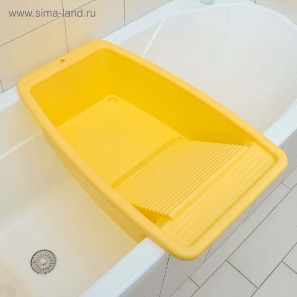 Таз со стиральной доской и заглушкой, 34 л, РАДИАН
