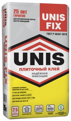 Клей плиточный UNIS БАССЕЙН HYDRO