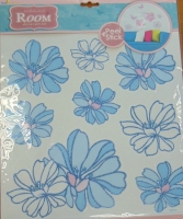 Цветы голубые 7700 RDA 