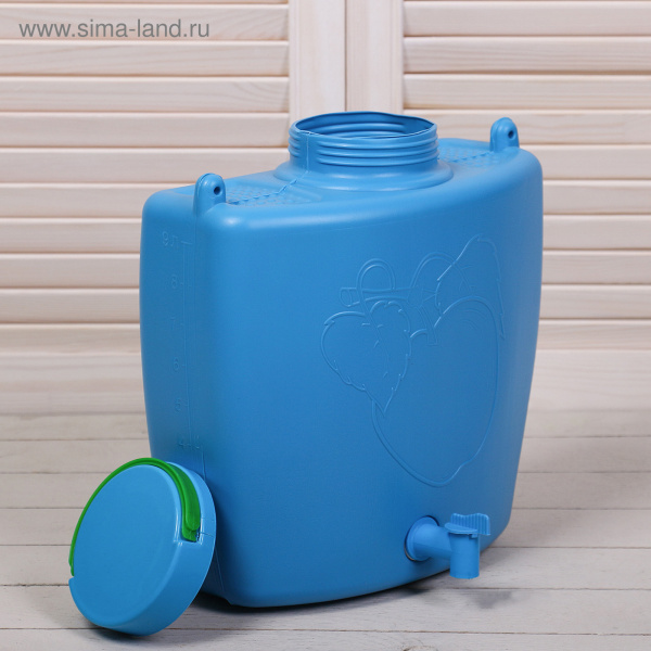 Канистра-умывальник 9л, пищевой, МИКС 2581062