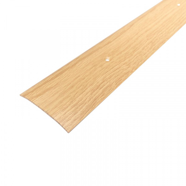 Порог-стык 0,9х38мм дуб светлый/л505