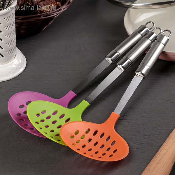 Шумовка «Краски», 37 см, цвет МИКС /4279323