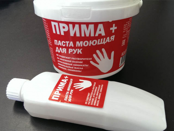 Паста моющая для рук 500мл. "Прима Плюс" (МАРТА)