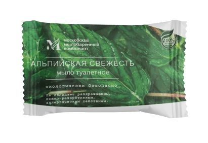 Мыло туалетное Альпийская свежесть 100г 