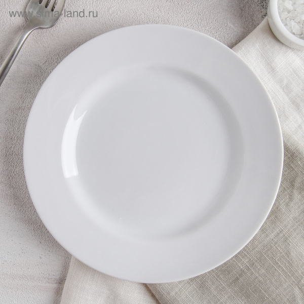 Тарелка 20см мелкая Идиллия "Белье" 1063080